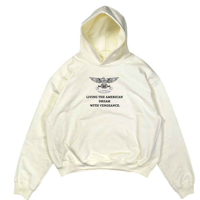 Vengeance Cream Oversized Hoodie